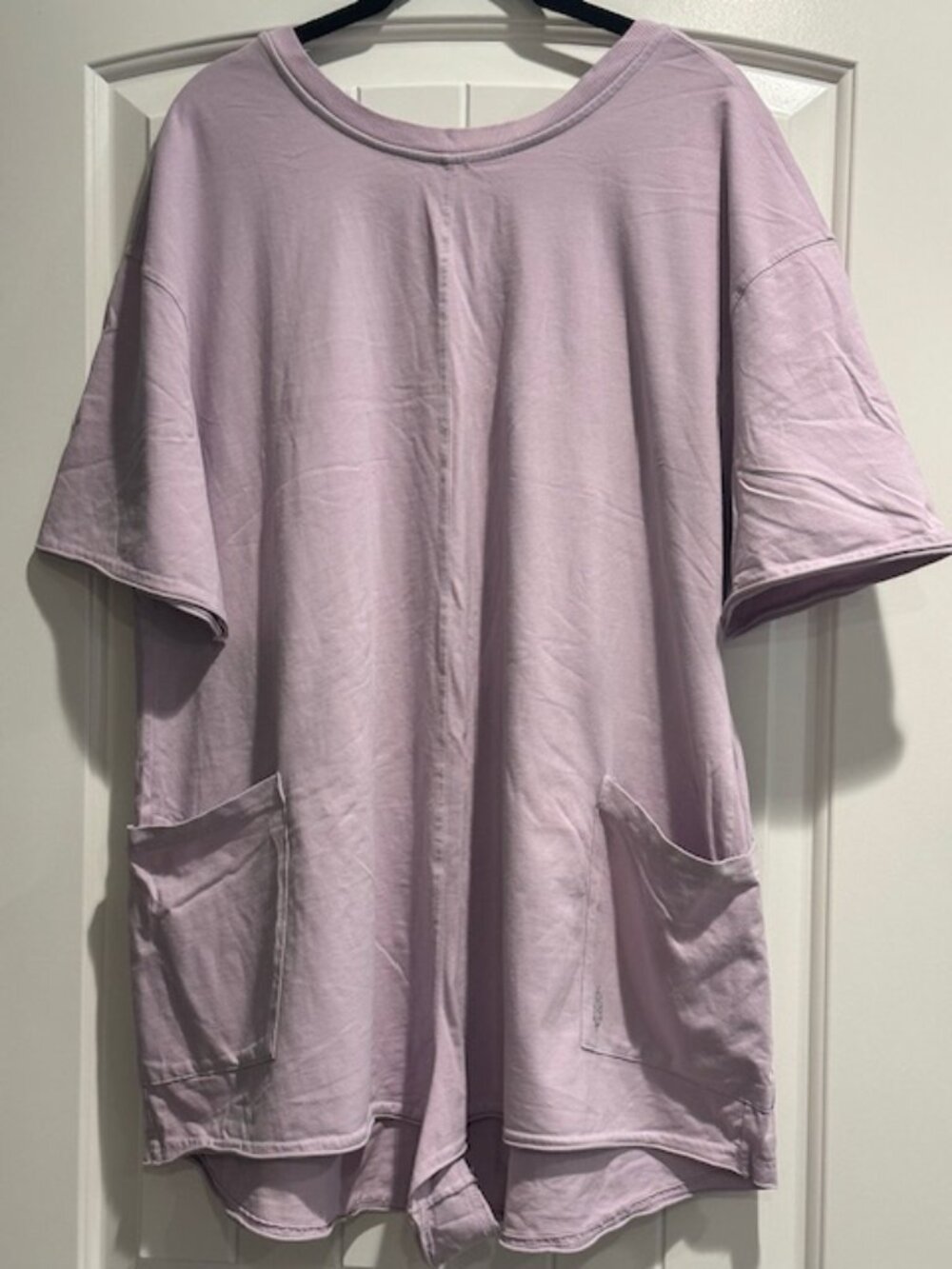 NWOT Free People Movement Hot Shot Tee Romper Lilac - Picture 4 of 7